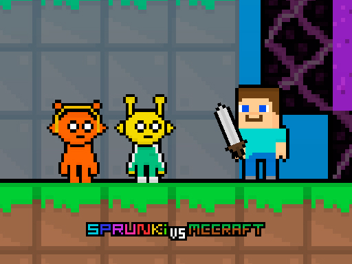 Sprunki MCCraft'a karşı