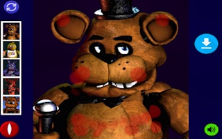 Yaralı Freddy FNAF yüzü