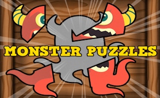 Canavar yapboz oyunları