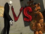 Slenderman vs Freddy Fazbear